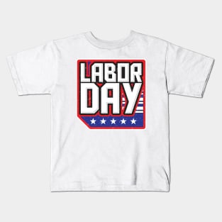 USA Labor Day Kids T-Shirt